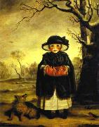 Sir Joshua Reynolds Lady Caroline Scott as 'Winter' France oil painting artist